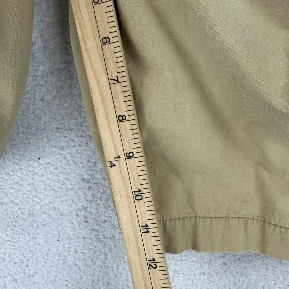 Banana Republic Cargo Shorts Mens 30 Beige Flat‎ Front 11 Inseam Utility Casual